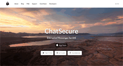 Desktop Screenshot of chatsecure.org